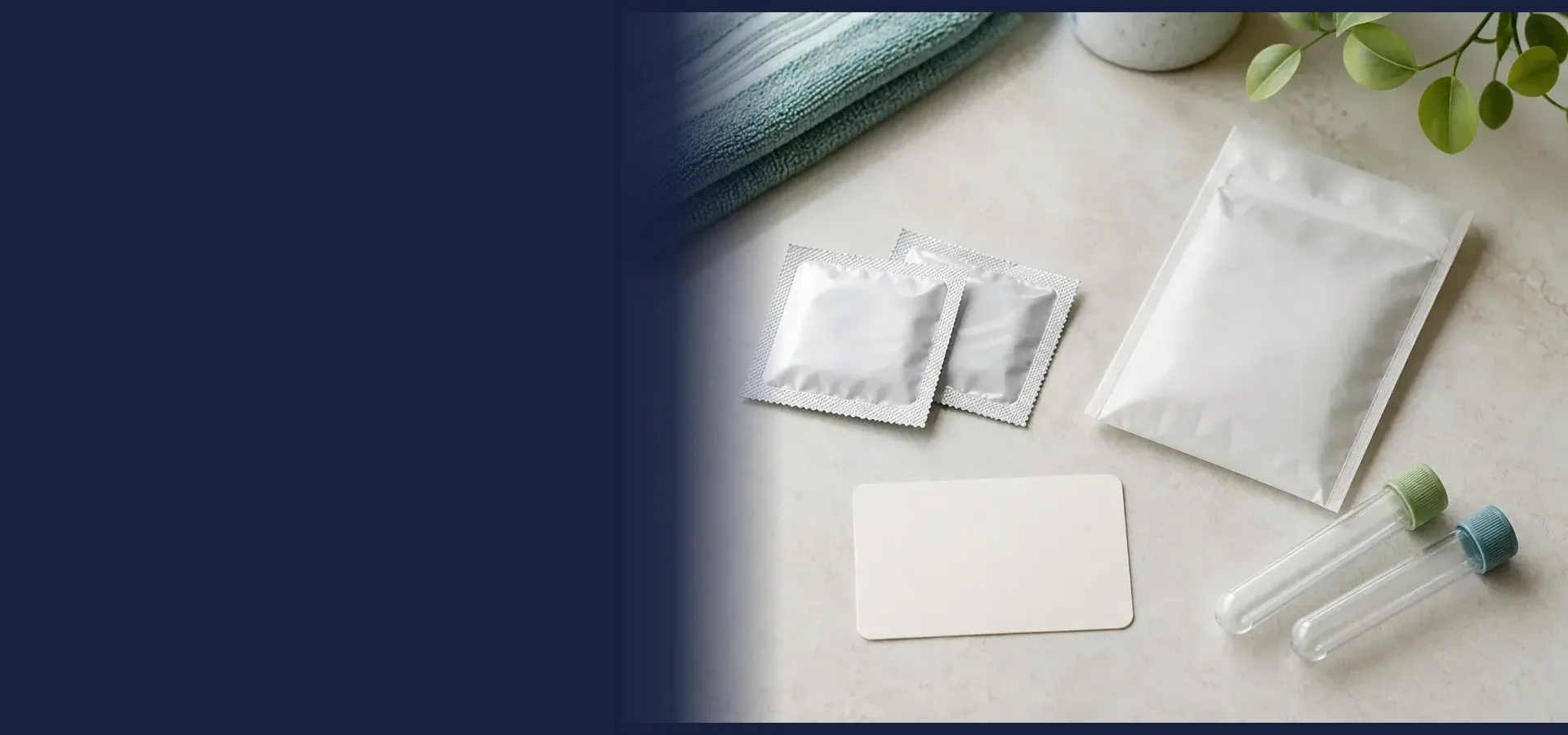 Discreet prevention supplies with unopened barrier products